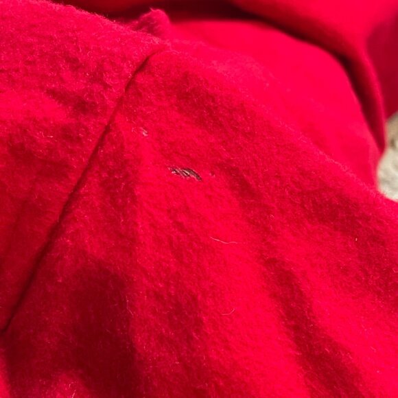 Vintage Deerskin Red Western Chamois Pearl Snap Button USA Shirt XL - Picture 8 of 8